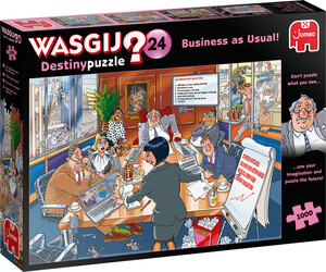 Jumbo Casse-tête 1000 Wasgij Destiny #24 Les affaires sont les affaires 8710126250136