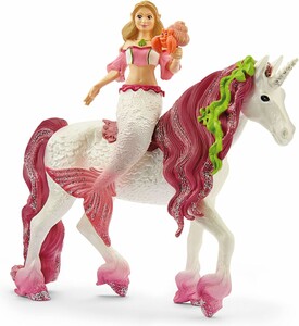 Schleich Schleich 70593 Sirène Feya Sur Licorne De Mer 4059433573458