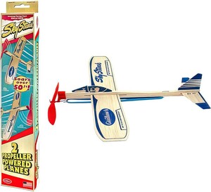 Schylling Sky streak balsa plane boxed 072365000520