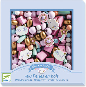 Djeco Perles en bois Arc-en-ciel 3070900098237