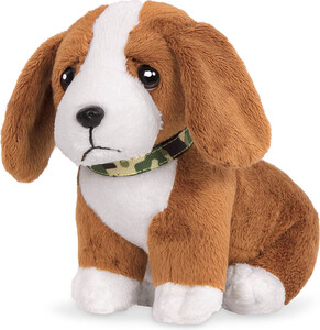 Poupées Our Generation Chiot en peluche OG - 15 cm Basset Hound 062243406056