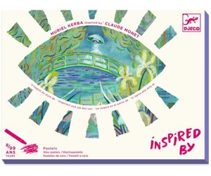 Djeco Inspiré par Monet sur l’étang aux Nymphéas (fr/en) 3070900093843
