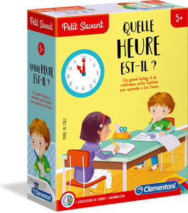 Clementoni Petit savant Quelle heure est-il (fr) 8005125523658