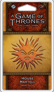 Fantasy Flight Games Game of Thrones LCG 2nd Edition (en) ext House Martell Intro Deck 841333106225