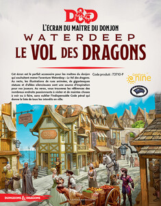 Black Book Éditions Donjons et dragons 5e DnD 5e (fr) Waterdeep ecran - le vol des dragons (D&D) 9781945625114