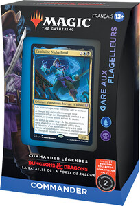 Wizards of the Coast MTG Battle for Baldur's Gate Commander Deck Gare aux flagelleurs (Commander Legends 2) 