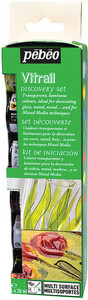 pébéo Peinture vitrail ensemble découverte 6x20ml 3167860107663