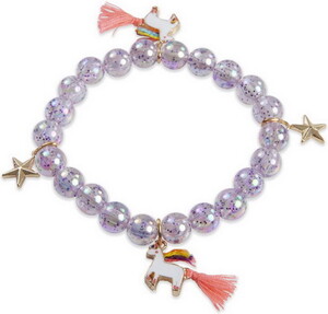 Creative Education Bijou Unicorn Star Bracelet, Violet 771877840951