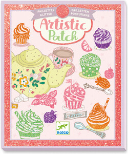 Djeco Artistic patch glitter Gourmandises 3070900094703