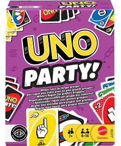 Mattel Jeu Uno (fr/en) party 194735342402