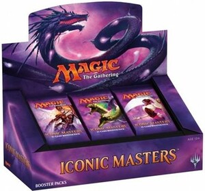Wizards of the Coast mtg Iconic Masters 2017 Booster Box (24 Boosters) 630509571857