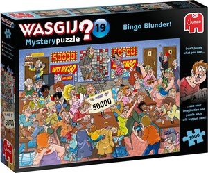 Jumbo Casse-tête 1000 Wasgij Mystery #19 - Bingo à tire-larigot 8710126191828