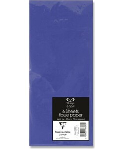 Lamarche Importation Papier de soie sachet 6 feuilles 50 x 70 cm bleu 5033601868309