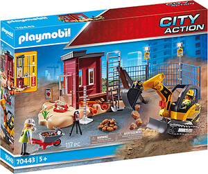 Playmobil Playmobil 70443 Mini-pelleteuse et chantier 4008789704436