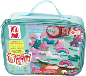 Tutti Frutti Pâte à modeler sac à lunch scintillant licornes (fr/en) 061404260629