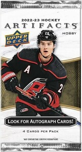 Upper Deck Upper DECK Artifacts Hockey Hobby 22/23 Booster 053334995092