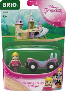 BRIO Brio Train en bois Disney Princess La Belle bois dormant 33314 7312350333145