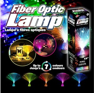 Lampe Fibre optique - couleurs changeantes 13po 824464105893