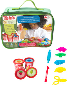 Tutti Frutti Pâte à modeler sac à lunch Le pays des dinosaures sans gluten (fr/en) 061404278150