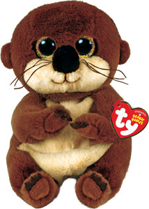 Ty Beanie bellies (8") - mitch - otter brown 008421409259