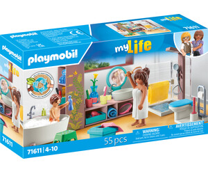 Playmobil Playmobil 71611 Salle de bain avec douche et baignoire 4008789716118