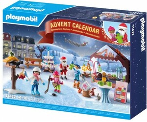 Playmobil Playmobil 71472 Calendrier de l'Avent: Visite au marche de Noel 4008789714725