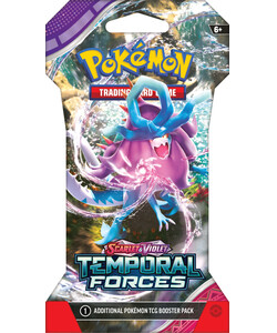 Pokémon Pokemon Scarlet & Violet Temporal Forces - Sleeved Booster 820650856426