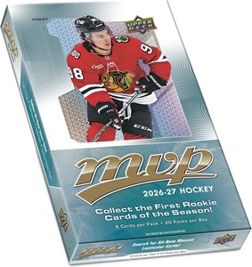 Upper Deck Upper Deck MVP Hockey 26/27 Hobby booster box (8/20/20) 053334610711