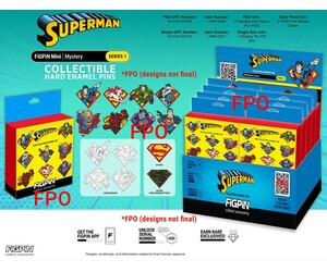 Figpin superman series 1 mystery minis 810141126374