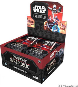 Fantasy Flight Games Star Wars: Unlimited: Twilight of the Republic - Booster Box (en) 841333122232