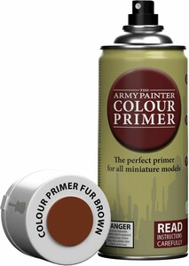 The Army Painter Warpaints Primer aerosol - Colour Primer Fur Brown 5713799301610
