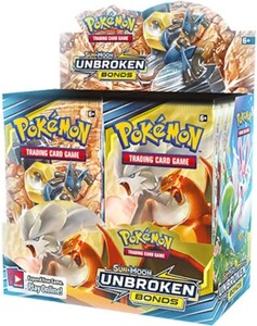 nintendo Pokémon Sun & Moon Unbroken Bonds Booster Box 820650815478