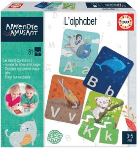 Educa Borras Apprendre c'est amusant - L'alphabet 8412668188259