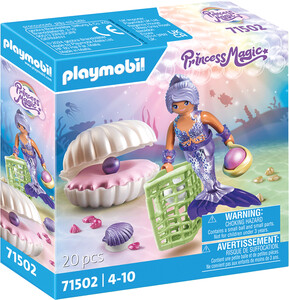 Playmobil Playmobil 71502 Sirène avec coquillage et perle 4008789715029