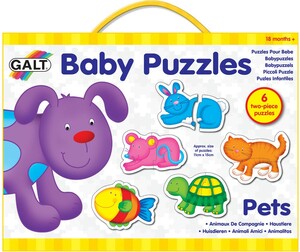 Galt Toys Casse-tête 2x6 bébé animaux de compagnie 5011979526458