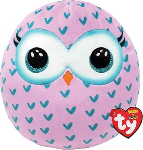 Ty WINKS - Hibou squish 14" 008421393176