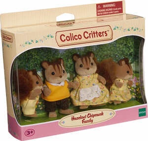Calico Critters Calico Critters Hazelnut Chipmunk Family 020373214804