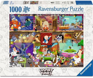 Ravensburger casse-tête Casse-tête 1000 Looney Tunes Studio 4005555018117