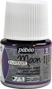 pébéo Peinture à effet martelé Fantasy Moon 45ml argent 35 3167860098732