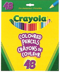 Crayola 48 crayons de couleur 10063652204803