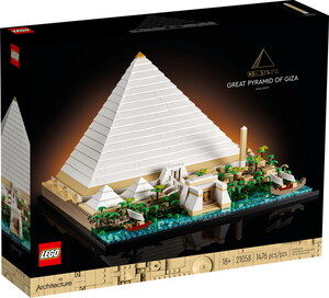 LEGO LEGO 21058 Architecture La Grande Pyramide de Gizeh 673419355865