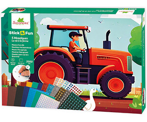 Sycomore stick'n fun - 5 mosaïques - la vie à la ferme 3517130012416