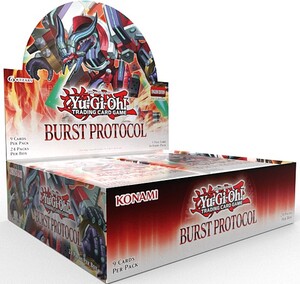 Konami Yugioh - burst protocol - booster box 083717870524