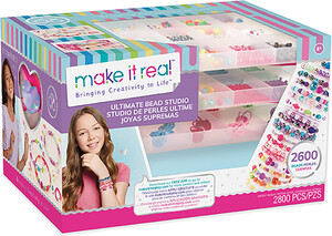 Make It Real Make It Real Créer bijoux, station de bijoux ultime 2600pcs (fr/en) 695929017019