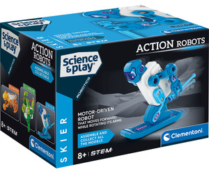 Clementoni S&J - extreme robot - skieur 8005125751365