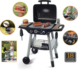 Smoby Barbecue Plancha avec 16 accessoires 3032163120018