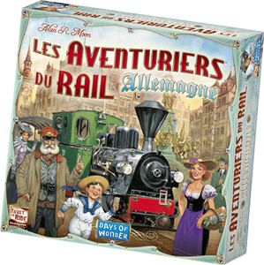 Days of Wonder Les aventuriers du rail (fr) base Allemagne 824968202159