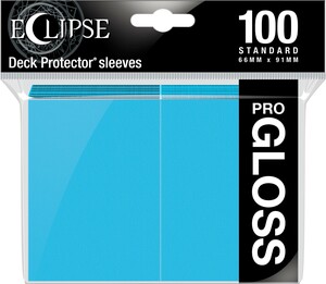 Ultra PRO Protecteurs de cartes mtg Eclipse PRO-Gloss Bleu Ciel 100ct 074427156039