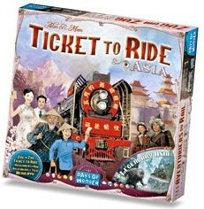 Days of Wonder Les aventuriers du rail (fr/en) ext Asie 824968117736