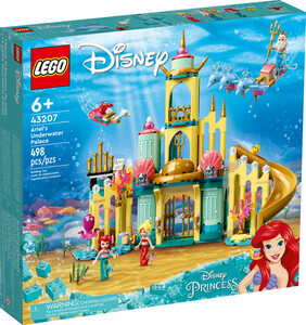 LEGO LEGO 43207 Le palais sous-marin d’Ariel 673419355629